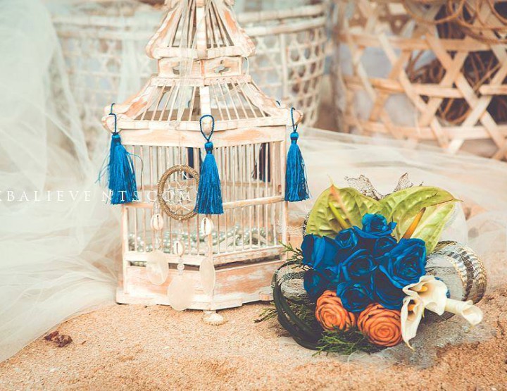 Decor in a marine style