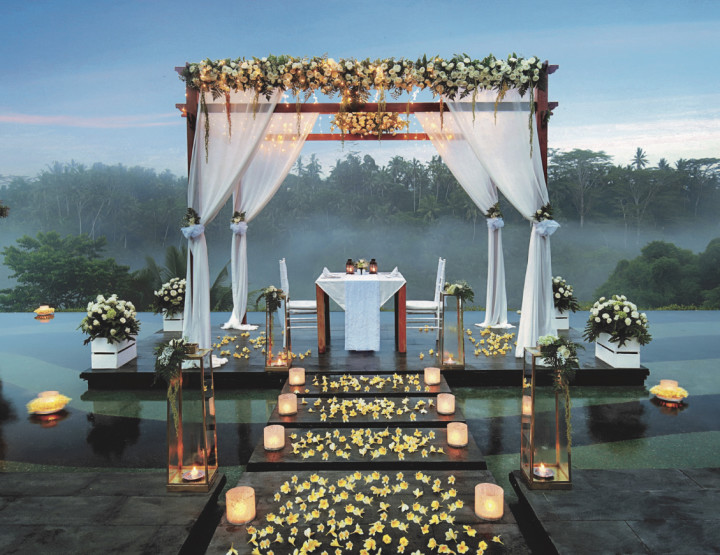 Romantic Dinner in the Jungle in Ubud